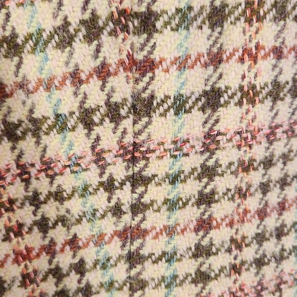 ALAIN MANOUKIAN Vintage Pink and Brown Wool Blazer, Size 8 - Picture 7 of 16